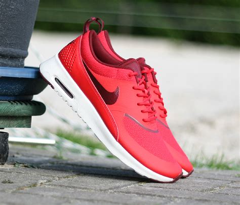 nike air max thea herrenschuh weinrot weiß|Nike Air Max Thea Shoes .